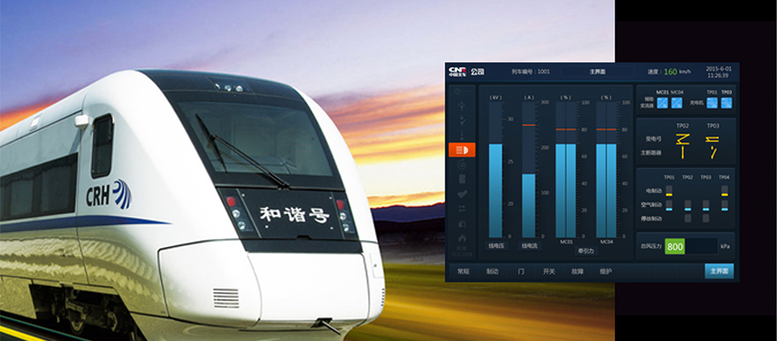中國中車監(jiān)控顯示屏界面設計及QT、Codesys、Fltk開發(fā)