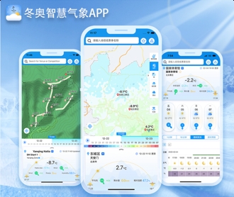 國家冬奧會智能氣象預報APP交互及UI界面設計