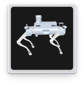 數(shù)字孿生UI展示：機(jī)器狗行走姿態(tài)3D模型與實(shí)時(shí)數(shù)據(jù)同步